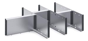 7 Compartment Steel Divider Kit External 800W x 525Dx 150H Bott Cubio Metal Drawer Divider Kits 43020728.51 